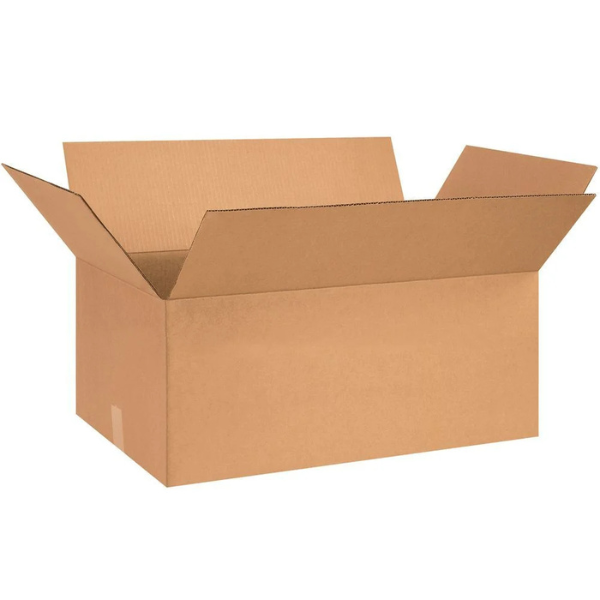 (2 Pack) 24x18x10 Size Shipping and Packing Box - Cardboard (2 Boxes per Order)